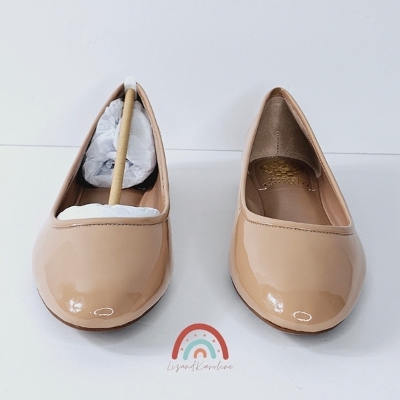 New! Vince Camuto Minndy Leather Ballet Flats - Picture 6 of 12